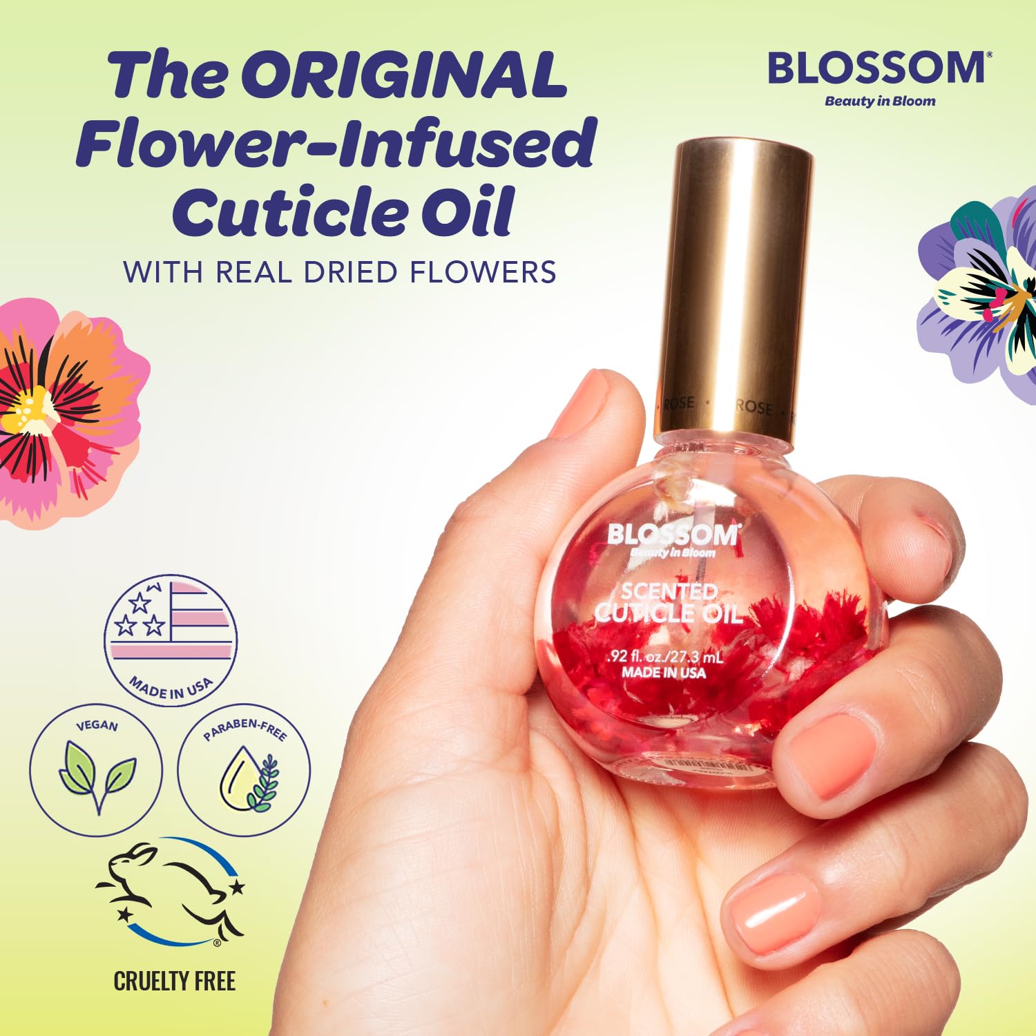 Blossom Scented Cuticle Oil Kiwi 0.92 Oz