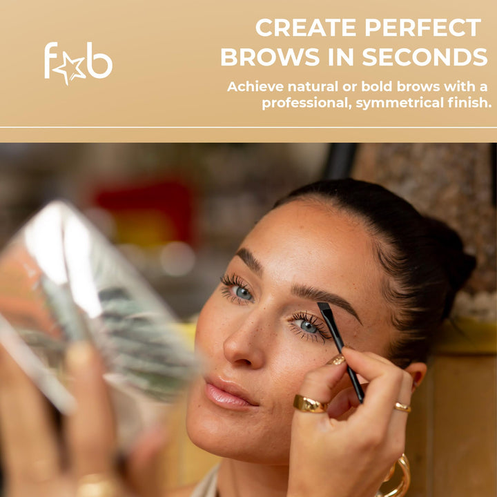 Fab Brows Duo Eyebrow Kit - Light/Medium Brown