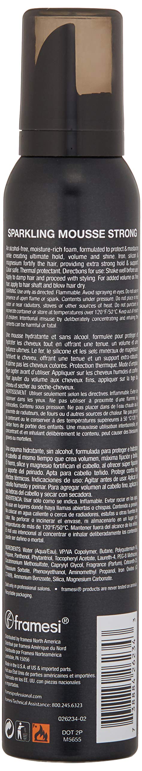 Framesi BY Be Yourself Sparkling Mousse Strong - 6.9 oz