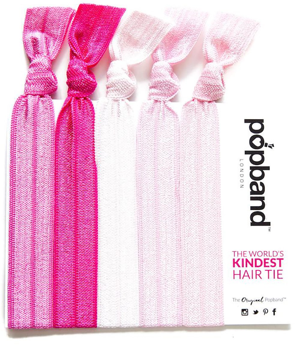 Popband Hair Ties, Bubble Gum