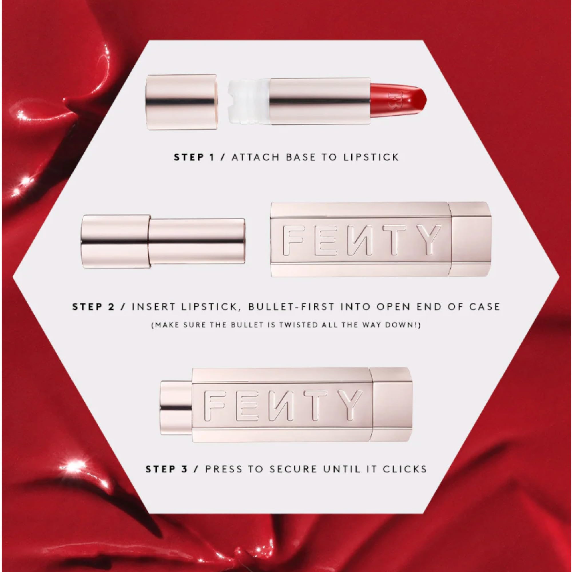 Fenty Beauty by Rihanna Fenty Icon The Fill Semi-Matte Refillable Lipstick Frreak-Went-Flyer