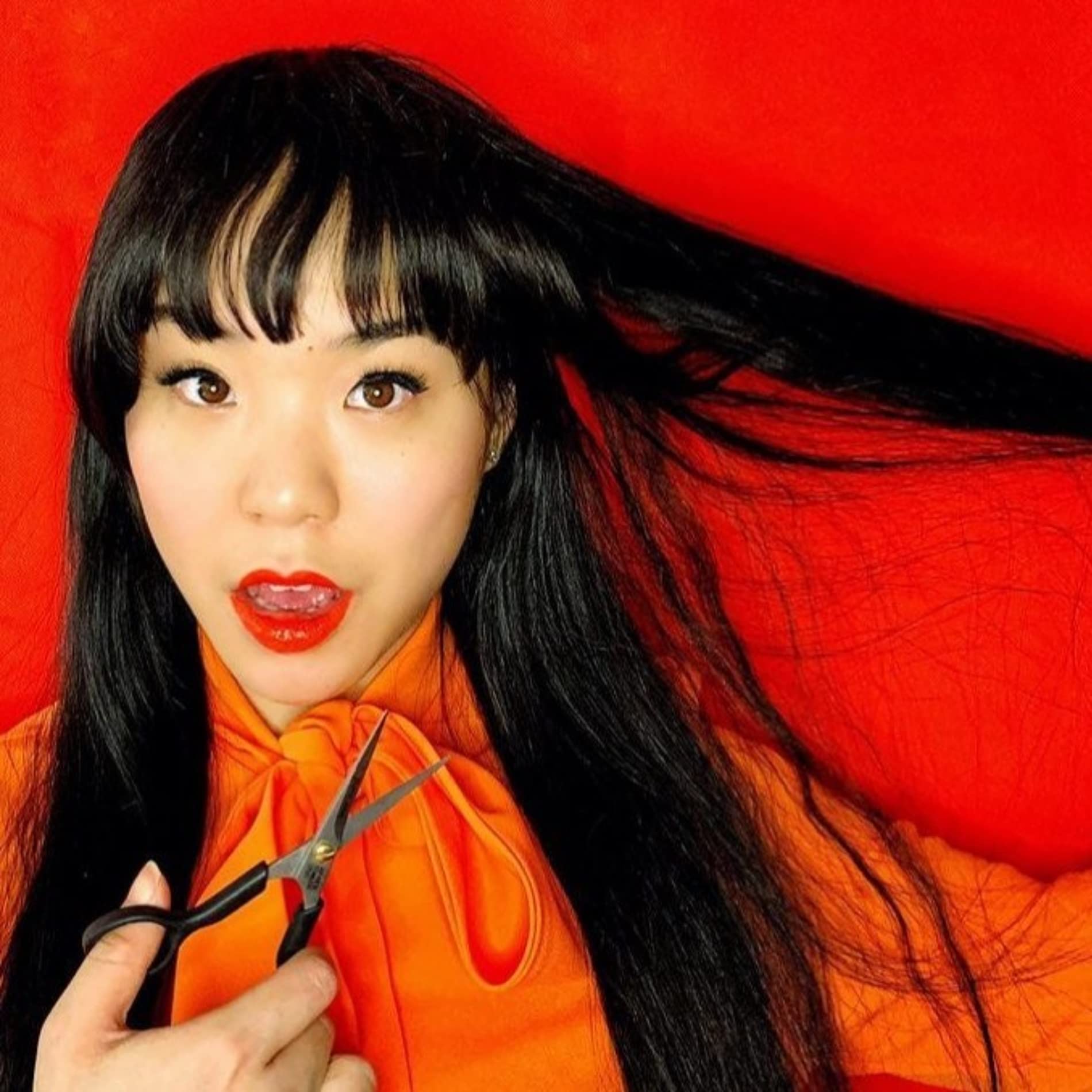 By The CliqueOn Fire Premium Matte Liquid Lipstick | Orange Red Cliquestick