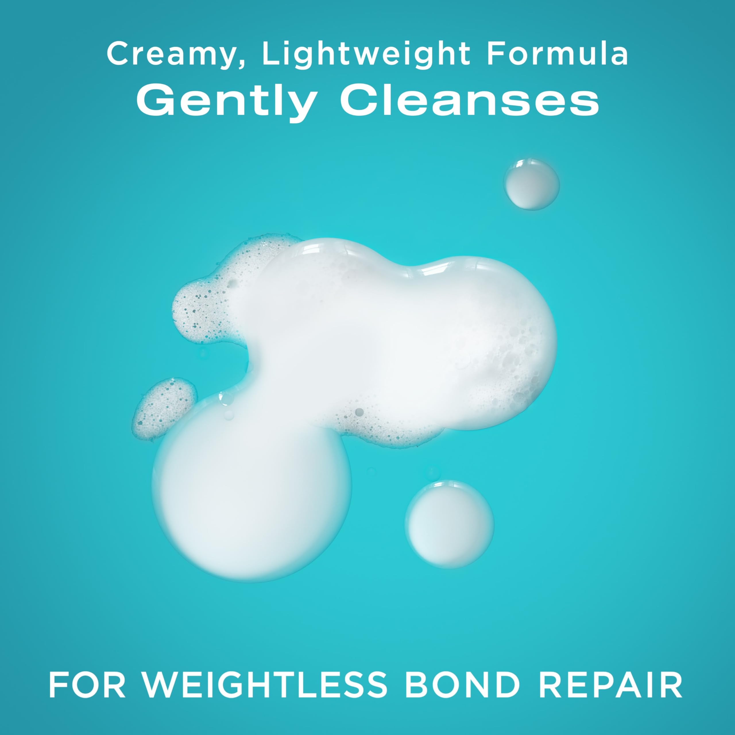 OGX Repair & Protect Bond Protein Shampoo, Lightweight Hair Wash Cleanses & Targets Damaged Areas for Effective Bond Repair, Sulfate-Free Surfactants, 13 fl. oz