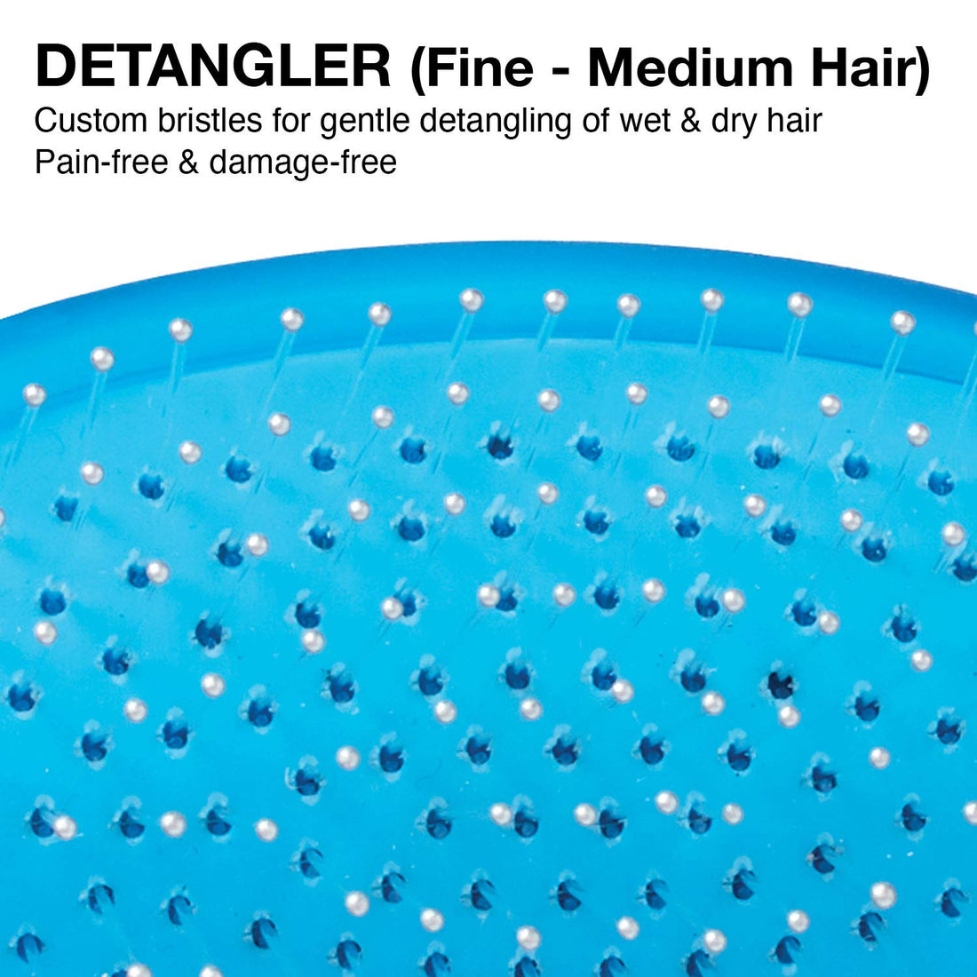 Olivia Garden Detangler & Styler Collection Brush, Blue