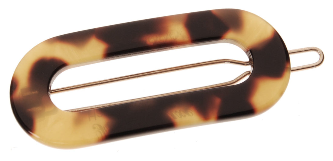 France Luxe Mini Oval on Tige Boule Barrette - Tokyo