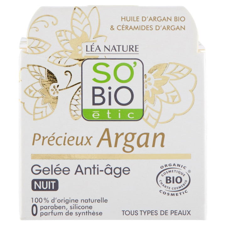 SOBiO etic Argan Anti-Age Night Gel SoBio 40ml