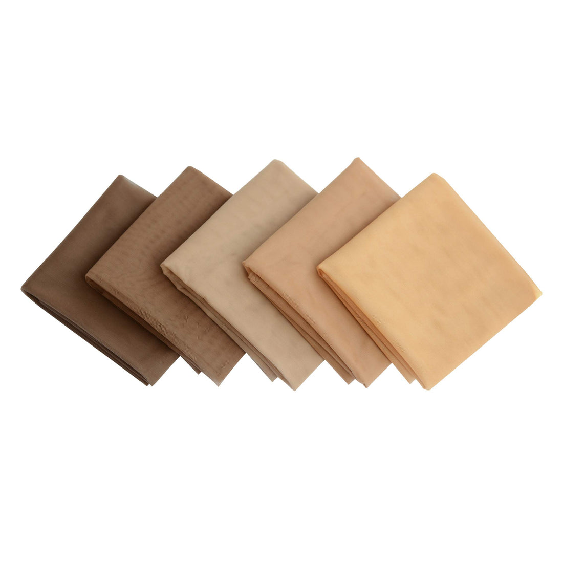 1/4 yard Swiss Lace Net for Making Lace Wig Caps or Lace Closure Foundation Caps Wig Accessories (Light Brown)