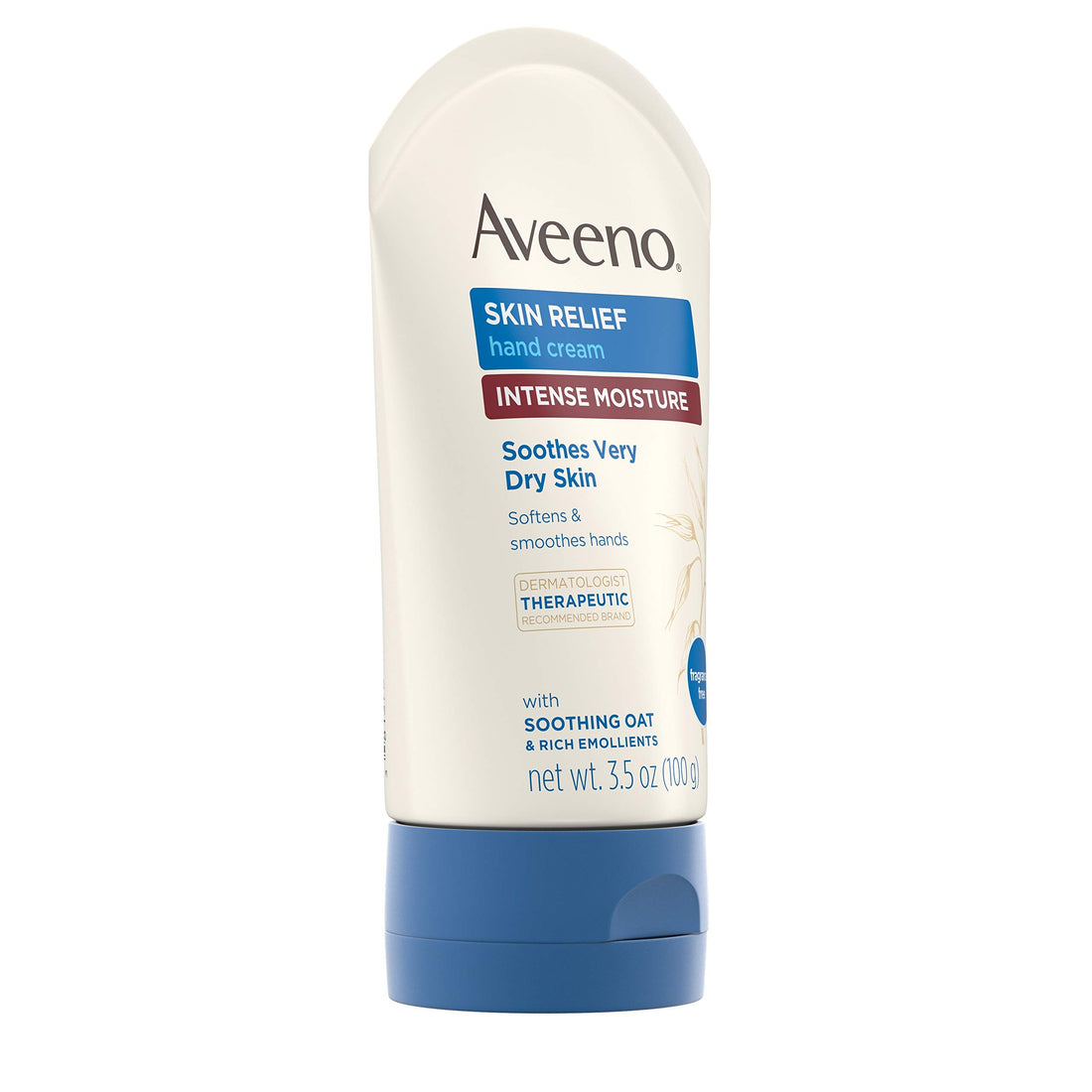 Aveeno Active Naturals Skin Relief Hand Cream, 3.5-Ounce Tubes (Pack of 3)