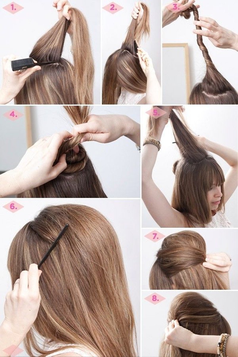 Beige : AnHua 1PC Charming BUMP IT UP Volume Inserts Do Beehive hair styler Tool Hair Comb Hot