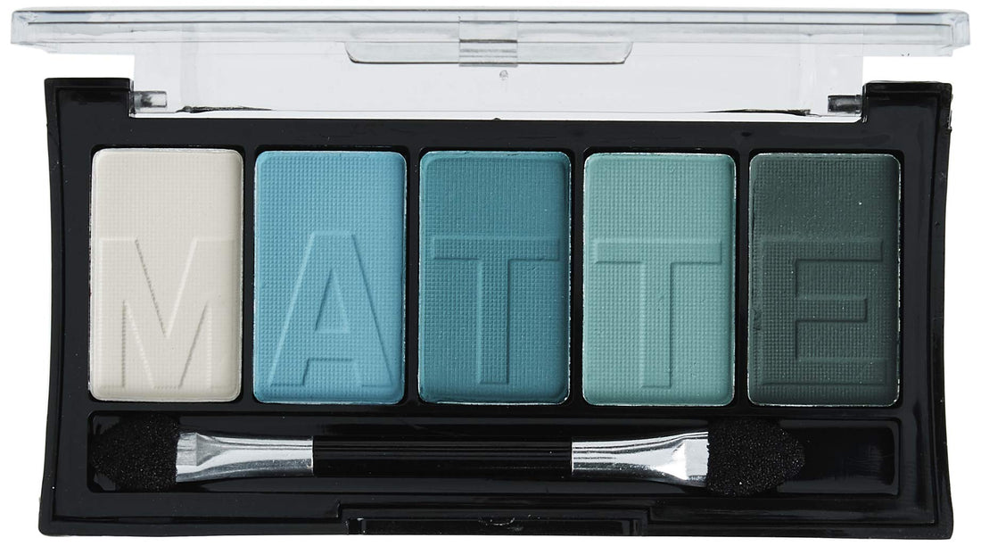 LA COLOR 5 COLOR MATTE EYESHADOW (Teal Argyle) by LA Color