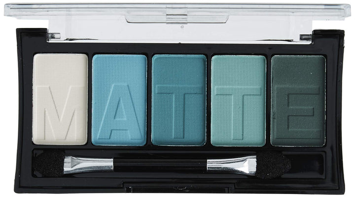 LA COLOR 5 COLOR MATTE EYESHADOW (Teal Argyle) by LA Color