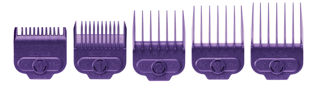 Nano Silver Magnetic 5 Pack Attachment Comb Set