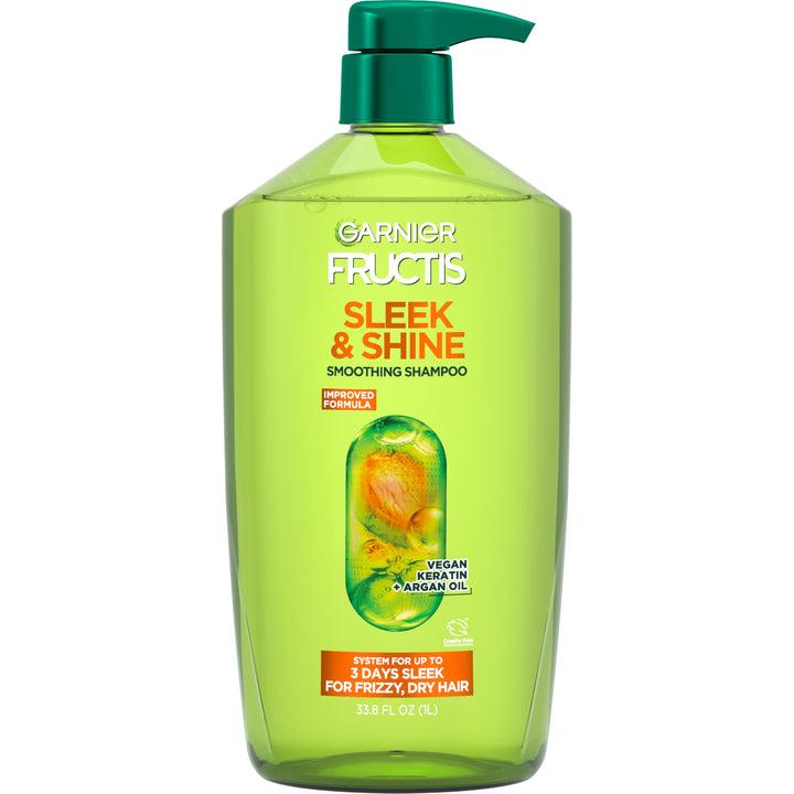 Garnier Hair Care Fructis Sleek and Shine Shampoo, 33.8 Fluid Ounce