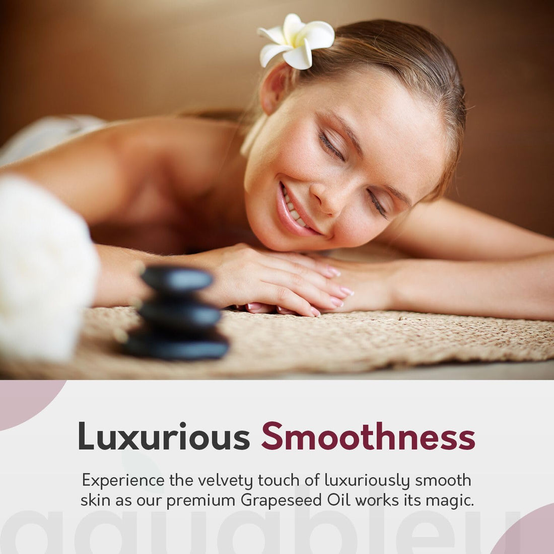 Aquableu Premium Grapeseed Oil - 100% Pure and All-Natural - Hydrating and Silky Smooth - Moisturing, for Clean and Healthy Skin, and Strong Hair - Cold Pressed - 8 oz