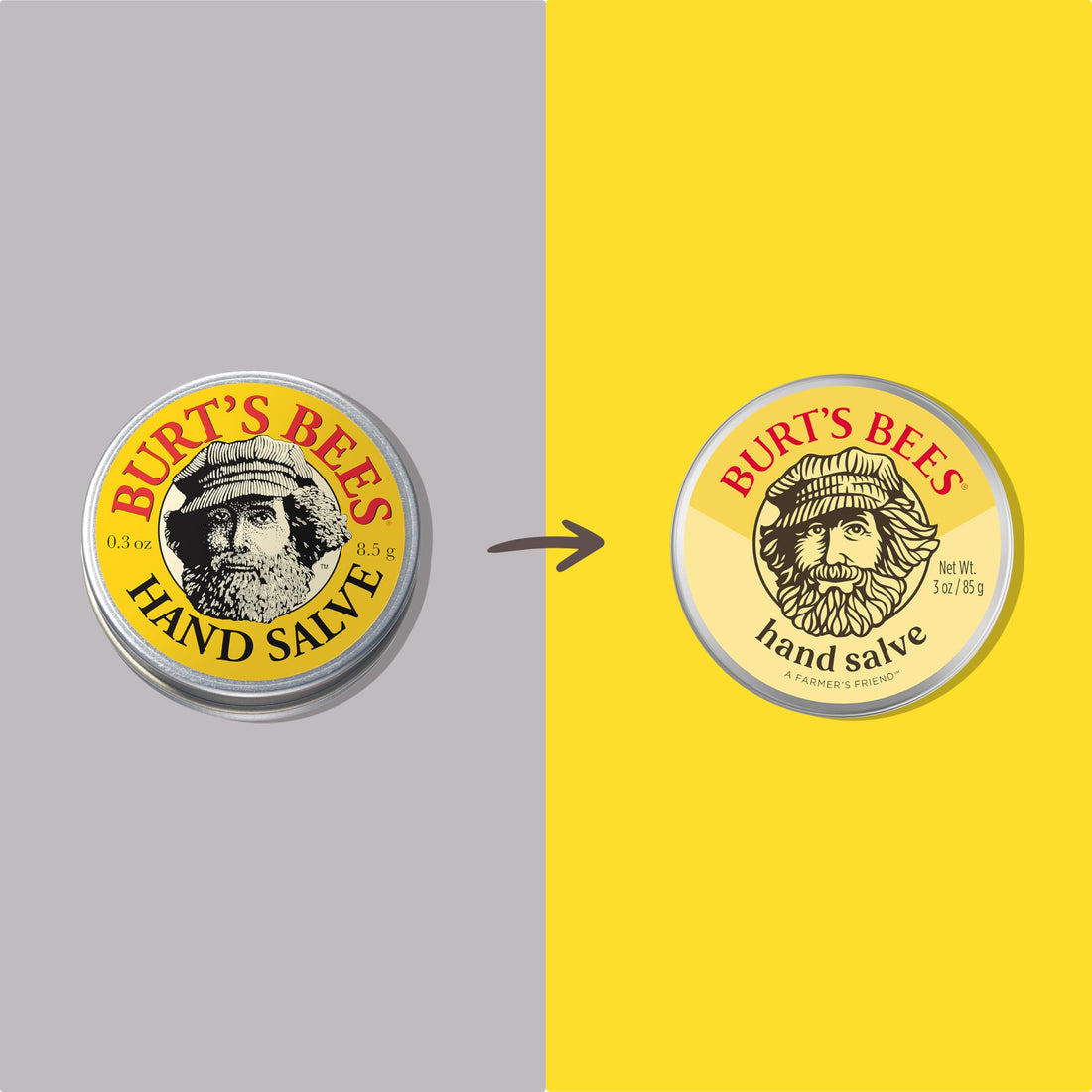 Burt's Bees, Hand Salve With Botanical Oils and Beeswax, Moisturizing Balm for Dry Hands, 100 Percent Natural Origin Skin Care, 3 oz. Package