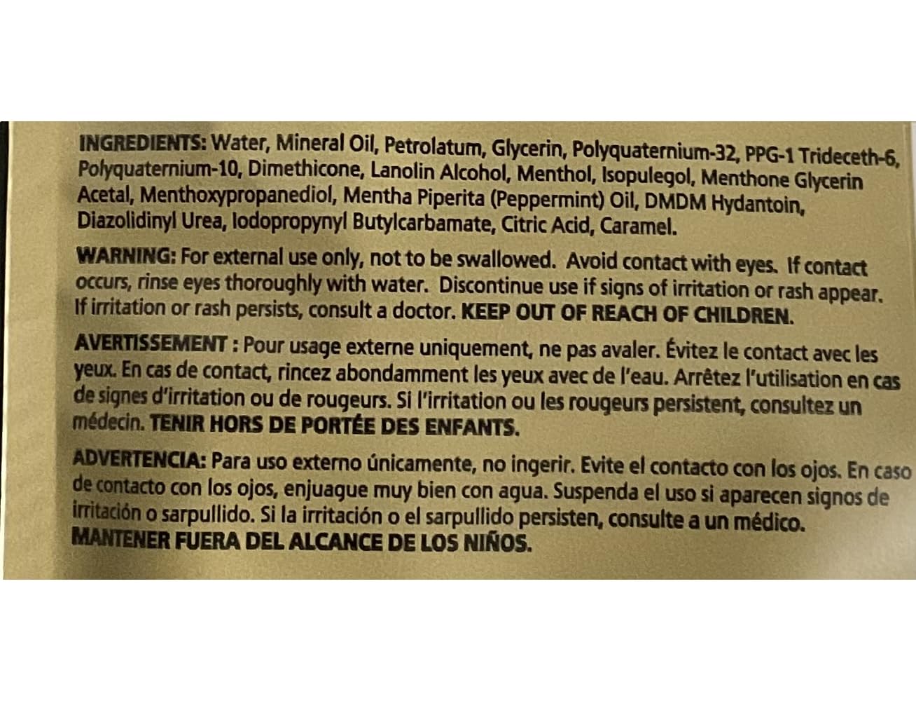 Dr. Miracles Tingling Intensive Deep Conditioning Treatment Super Strength