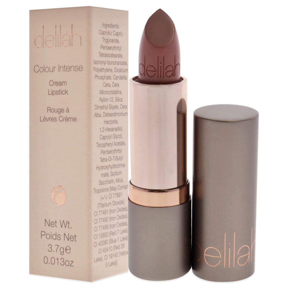 delilah Colour Intense Cream Lipstick Shade Whisper, 0.13 oz