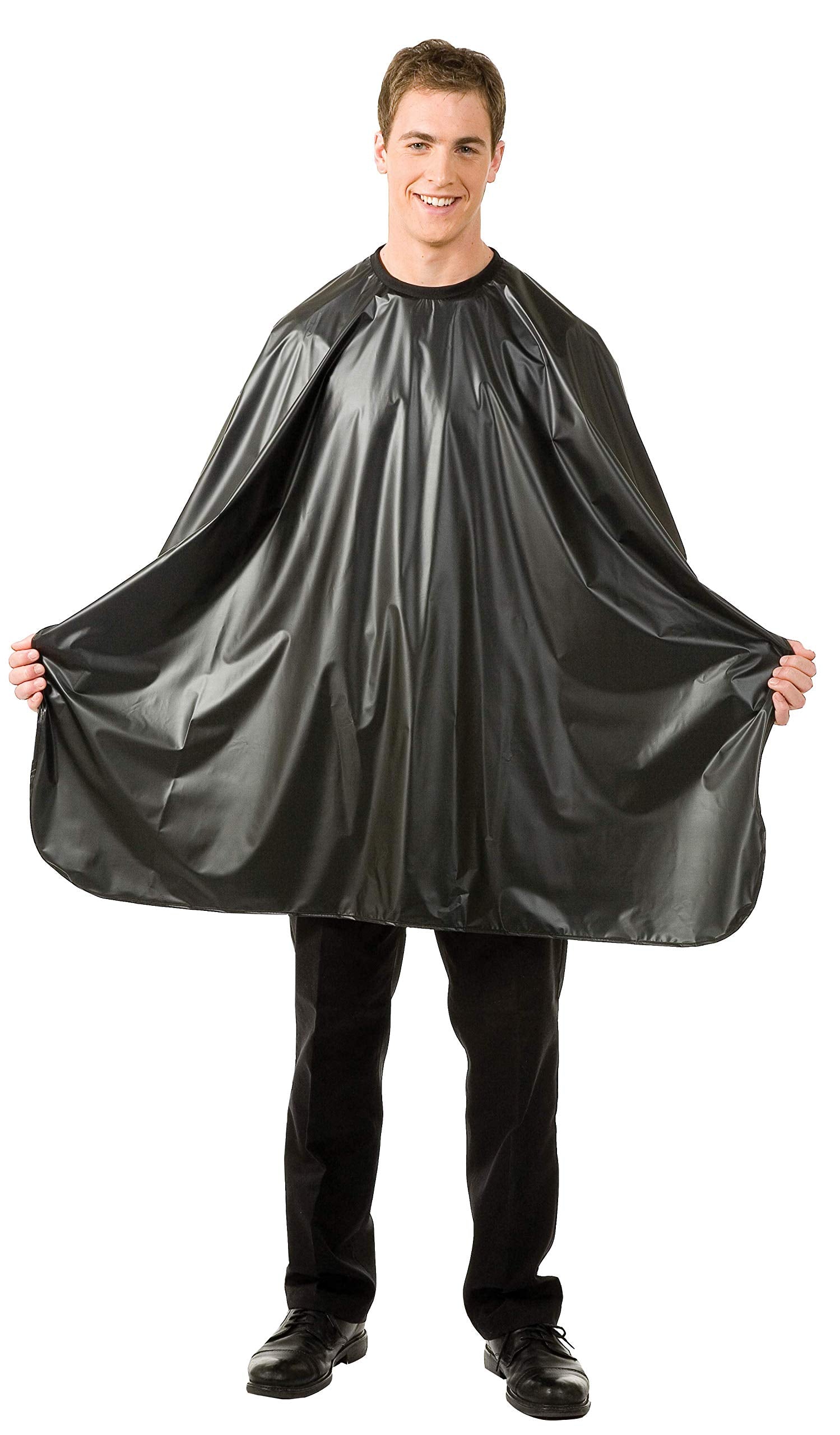 Betty Dain Magnum Shampoo Cape with Velcro Closure, Black