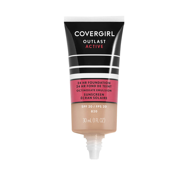 COVERGIRL Outlast Active Foundation, Creamy Natural, 1 Ounce