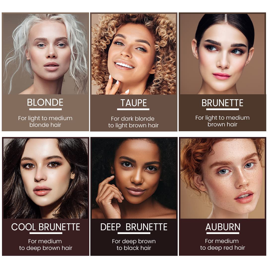 Brow Luxe Definer Pencil by Luscious Cosmetics. Sweat-Proof Eyebrow Pencil. Vegan and Cruelty Free. (Taupe)