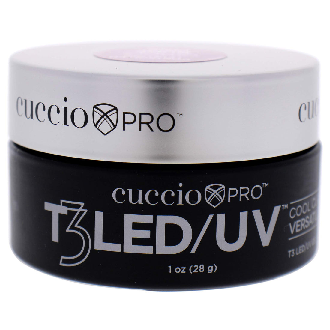 Cuccio Pro - T3 Cool Cure Versatility Gel - Controlled Leveling Opaque Nude Pink - for Women - Nail Gel - 1 oz
