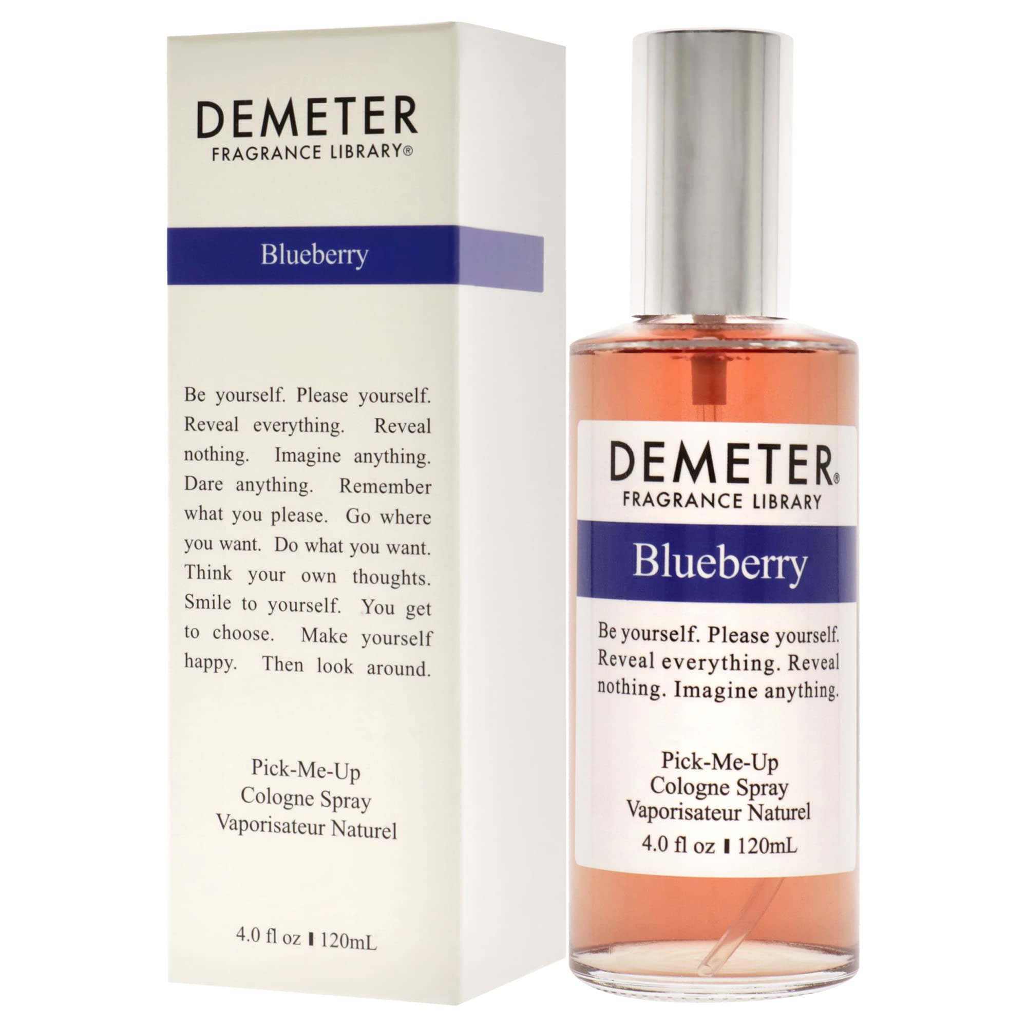 Demeter Blueberry Cologne Spray for Women, 4 Ounce