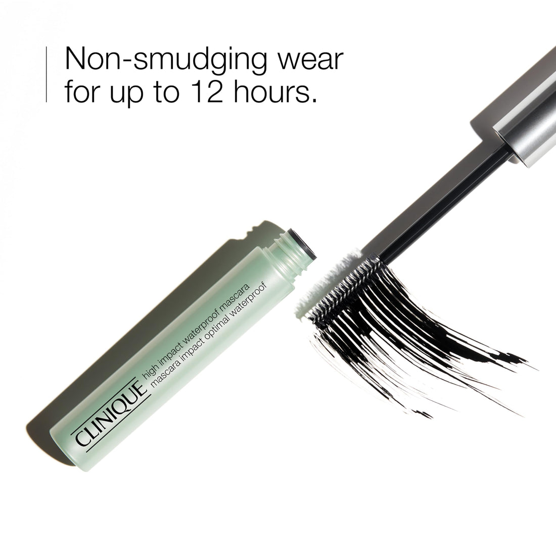 Clinique High Impact Waterproof Mascara | Volume, Length, Smudge-Proof + Safe For Sensitive Eyes, Black/Brown, 0.28 Fl Oz