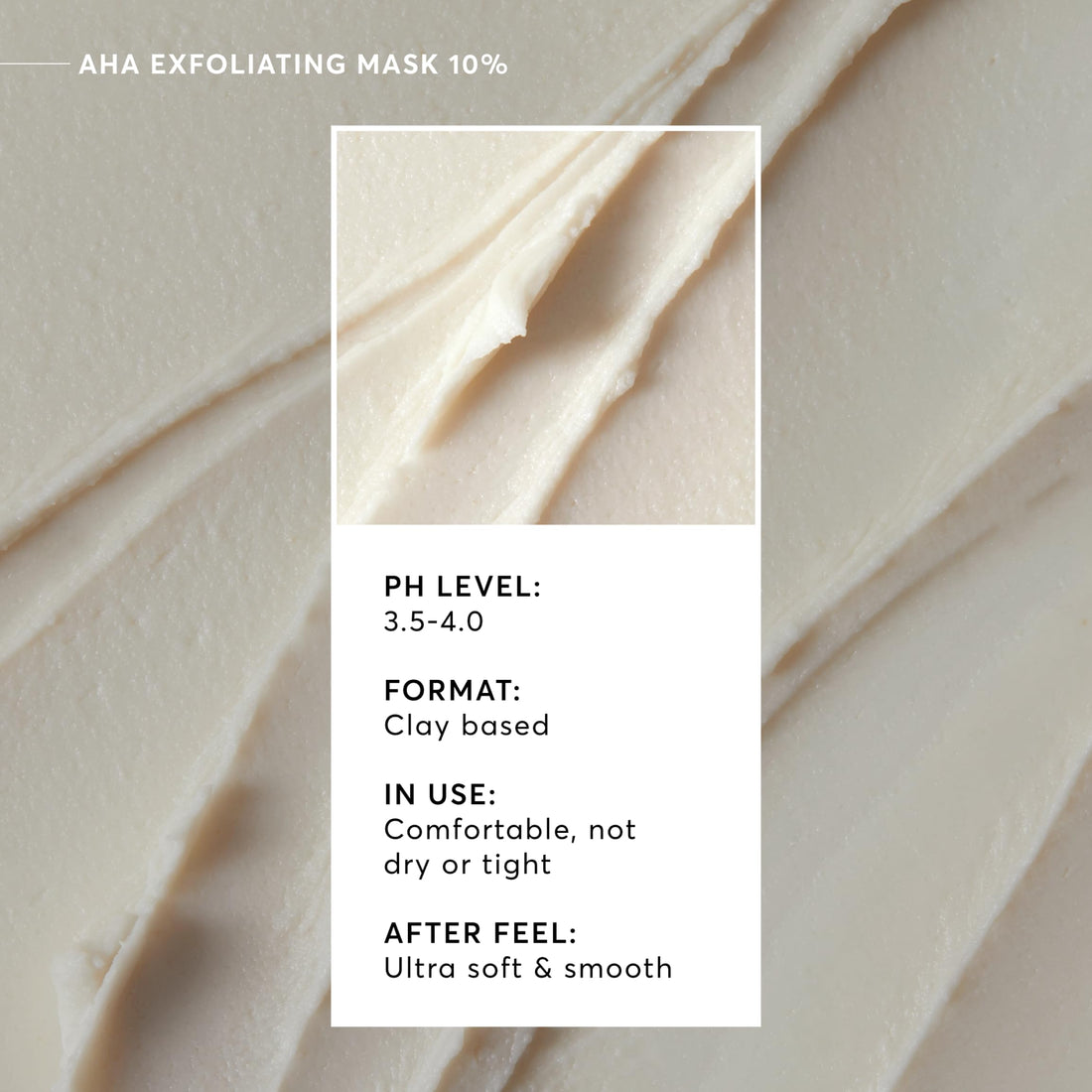 Naturium AHA Exfoliating Mask 10%, Exfoliating Skincare with Glycolic & Lactic Acids, Resurfaces Skin for Radiant Complexion, Vegan & Cruelty-Free, 1.7 oz