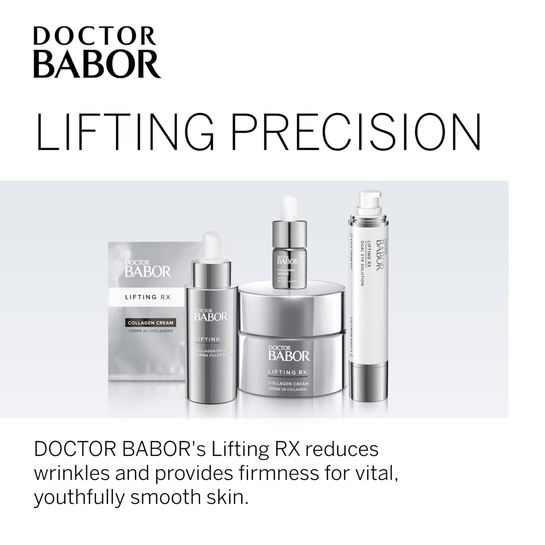 DOCTOR BABOR LIFTING RX Collagen Serum for Face 0.94 oz - Best Natural Collagen Serum for Day and Night
