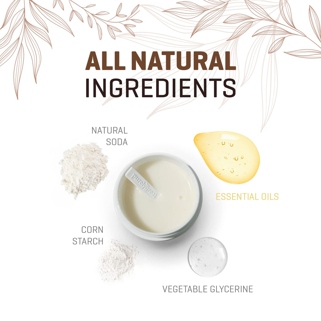 Natural Deodorant For Men Patchouli