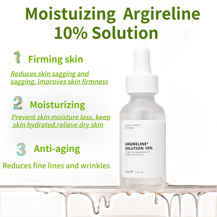 Argireline Serum For Face, Advanced Anti-Wrinkle Facial Serum For Women, Anti-Aging, Moisturizing, Argireline 10% Solution For Face, Suitable For All Skin 30ML