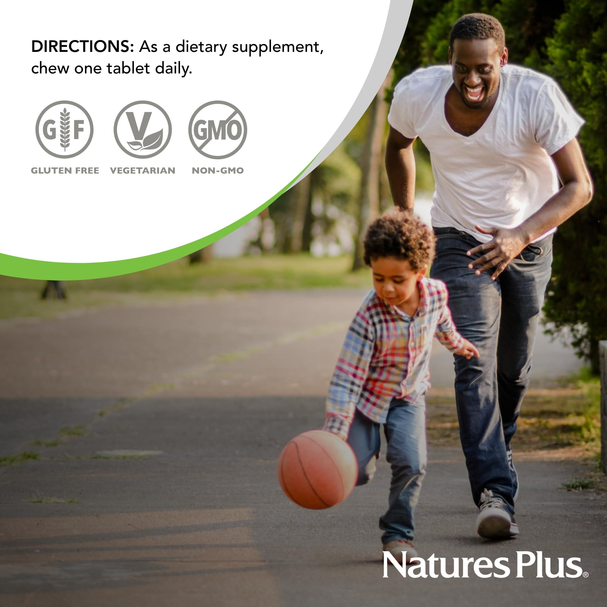 Natures Plus D & K Complex - 60 Mixed Berry Chewables - Supports Calcium Metabolism - Vegetarian, Non-GMO, Gluten Free, Soy Free - 60 Servings