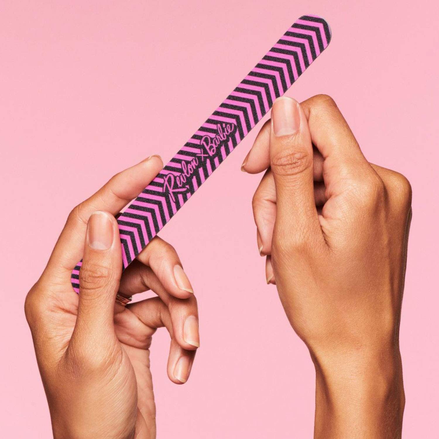 REVLON File On Nail Shaper, Limited Edition Live Boldly Collection, Pink 2 Count (Pack of 1)