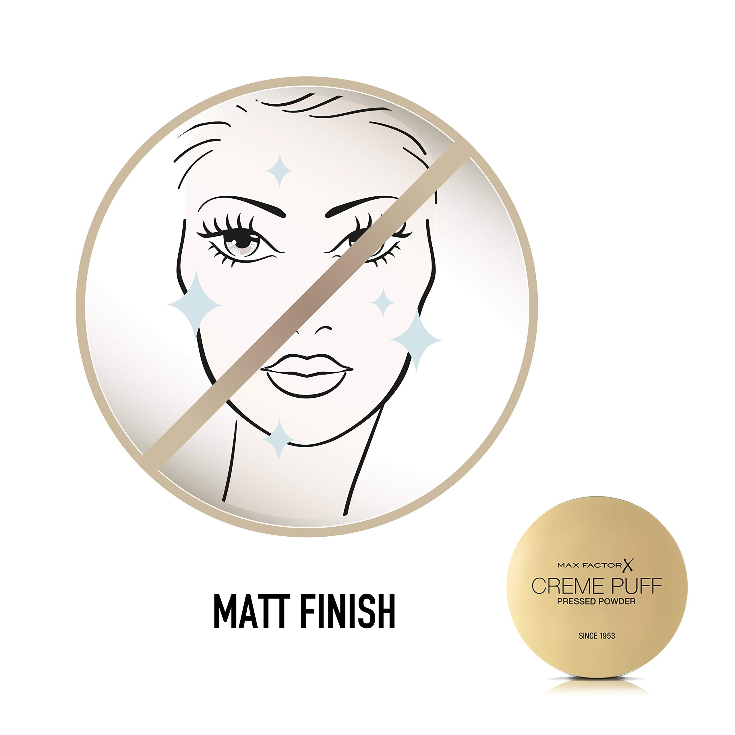Max Factor Creme Puff Press Powder, Candle Glow