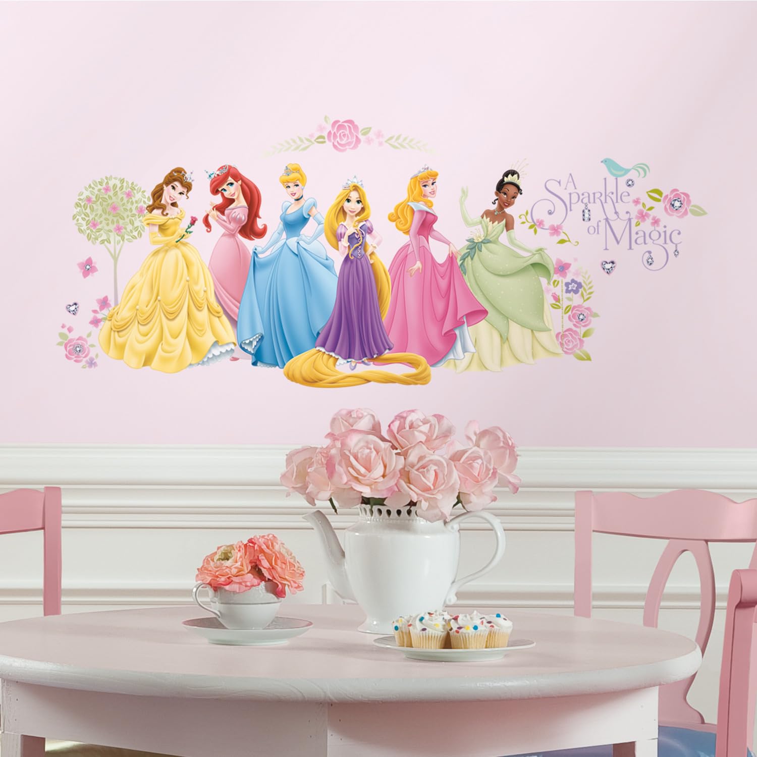 Disney Princess Glow Peel and Stick Wall Decals by RoomMates, RMK1903SCS