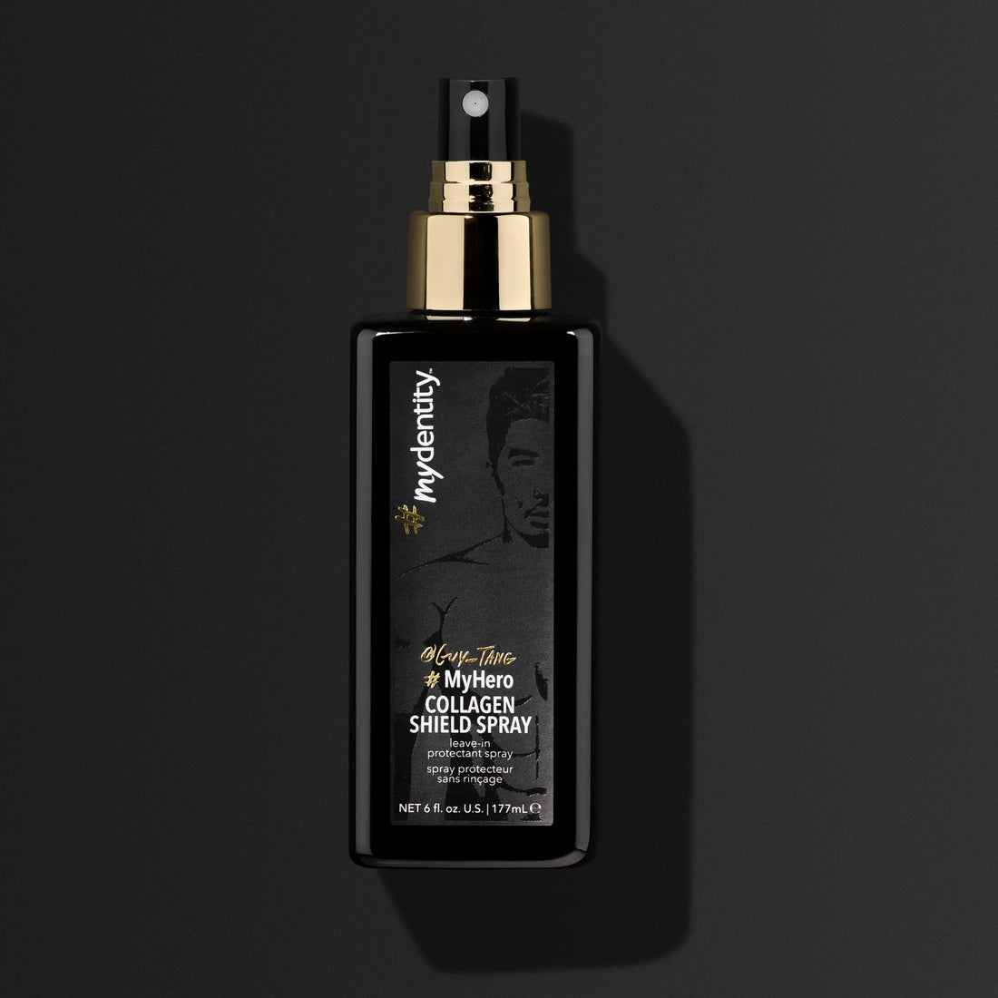 #mydentity MyHero Collagen Shield Spray, 6oz | Leave-In Condtioner | Heat Protection Up To 450 degrees