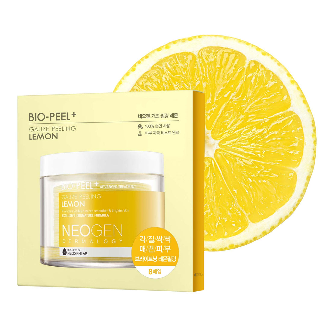 NEOGEN DERMALOGY BIO PEEL GAUZE PEELING LEMON 8 EACH