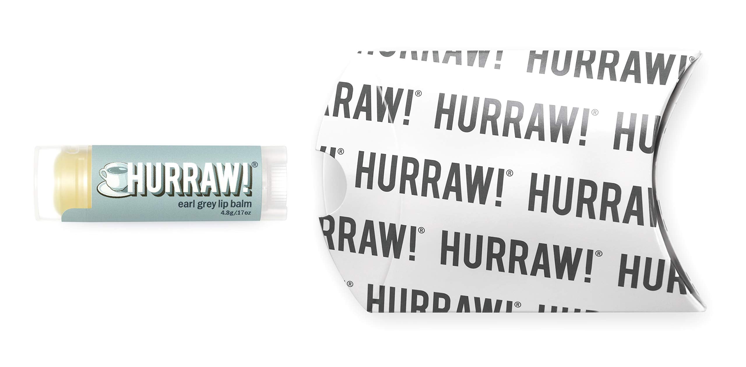 Hurraw! Balm, Earl Grey Lip Balm, .15 Oz (4.3 G)