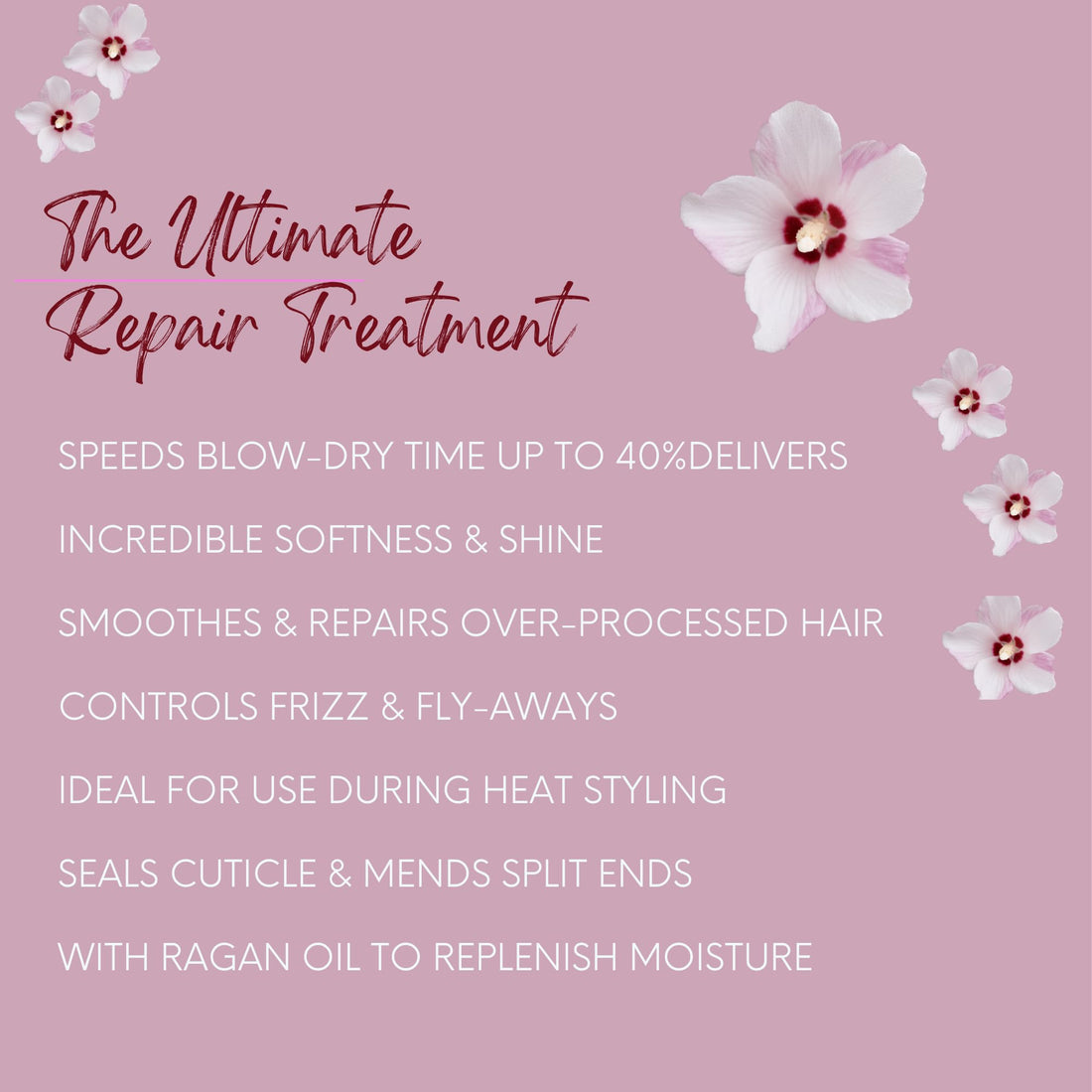 DermOrganic Leave-in Treatment for Hair with Argan Oil - Repair, Protect, Shine, 4 fl.oz. (Pack of 2)