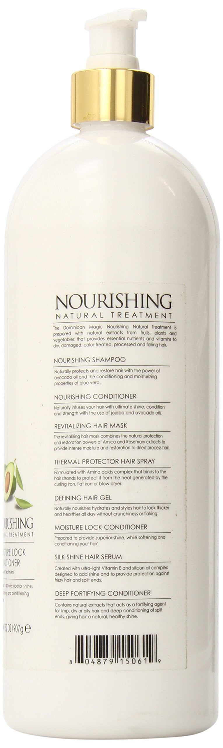 Dominican Magic Nourishing Moisture Lock Conditioner, 32 Fluid Ounce