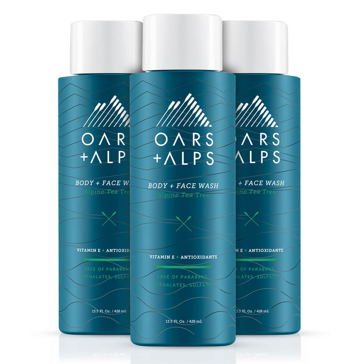 Oars + Alps Alpine Tea Tree Body Wash 3pk