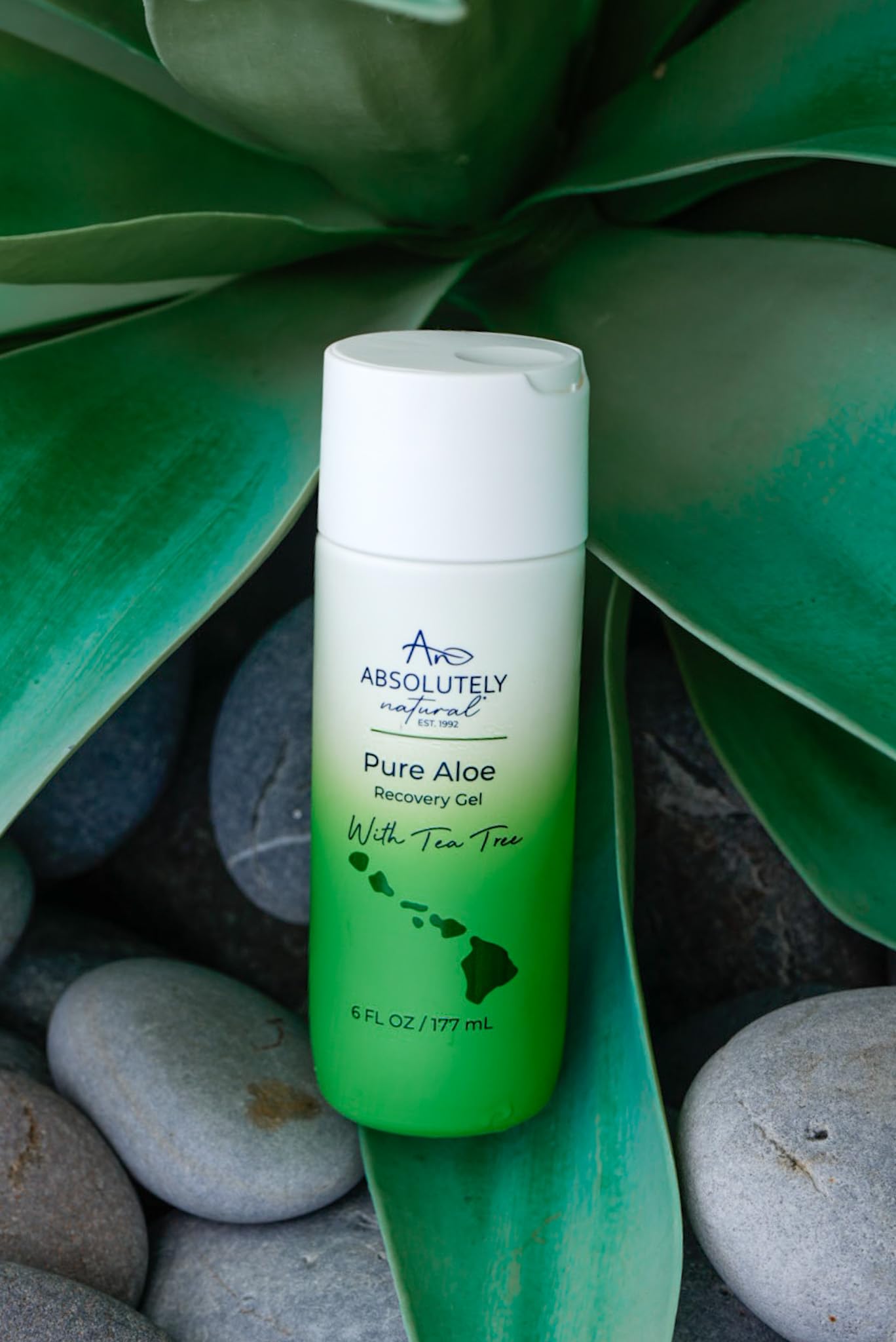 Absolutely Natural Pure Aloe Recovery Gel - With Tea Tree Oil