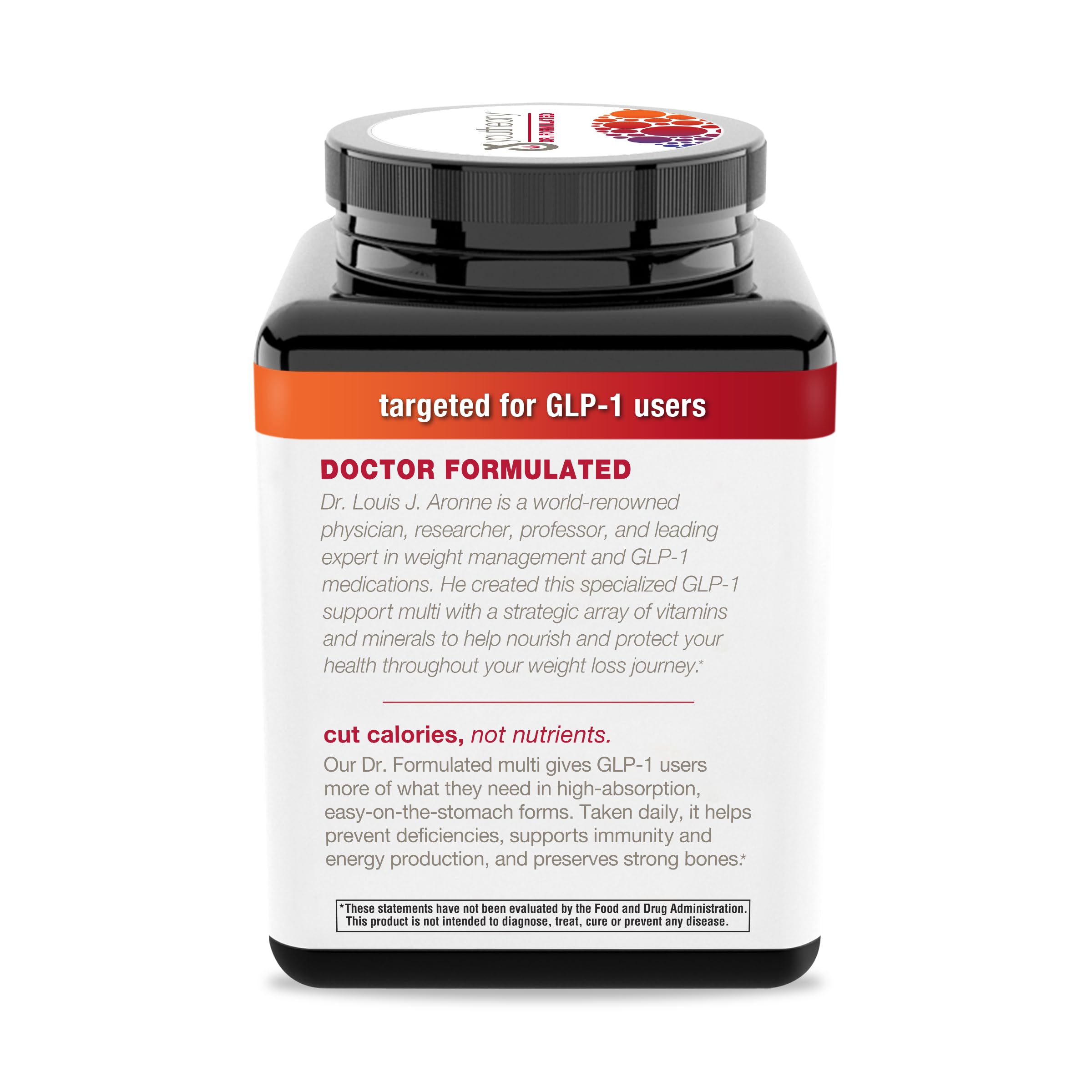 Youtheory High Potency Multi GLP-1 Support - High Absorption Multivitamins - for Immune Support & Bone Health - Gentle on Stomach - Vitamin D, C, Iron & More - 150 Vegetarian Capsules