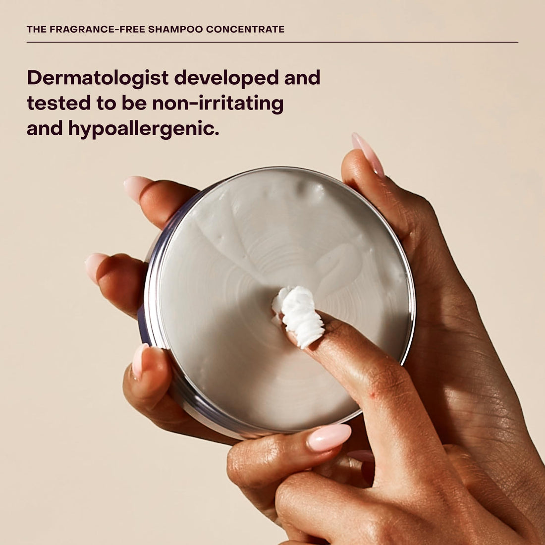 Everist The Fragrance-Free Shampoo Concentrate, Cleansing, Hydrating and Soothing for All Hair Types, Sensitive Skin, Gentle On All Scalpls, Plant-based, Aloe Vera, 3.4 fl oz, 50+ Washes, TIN