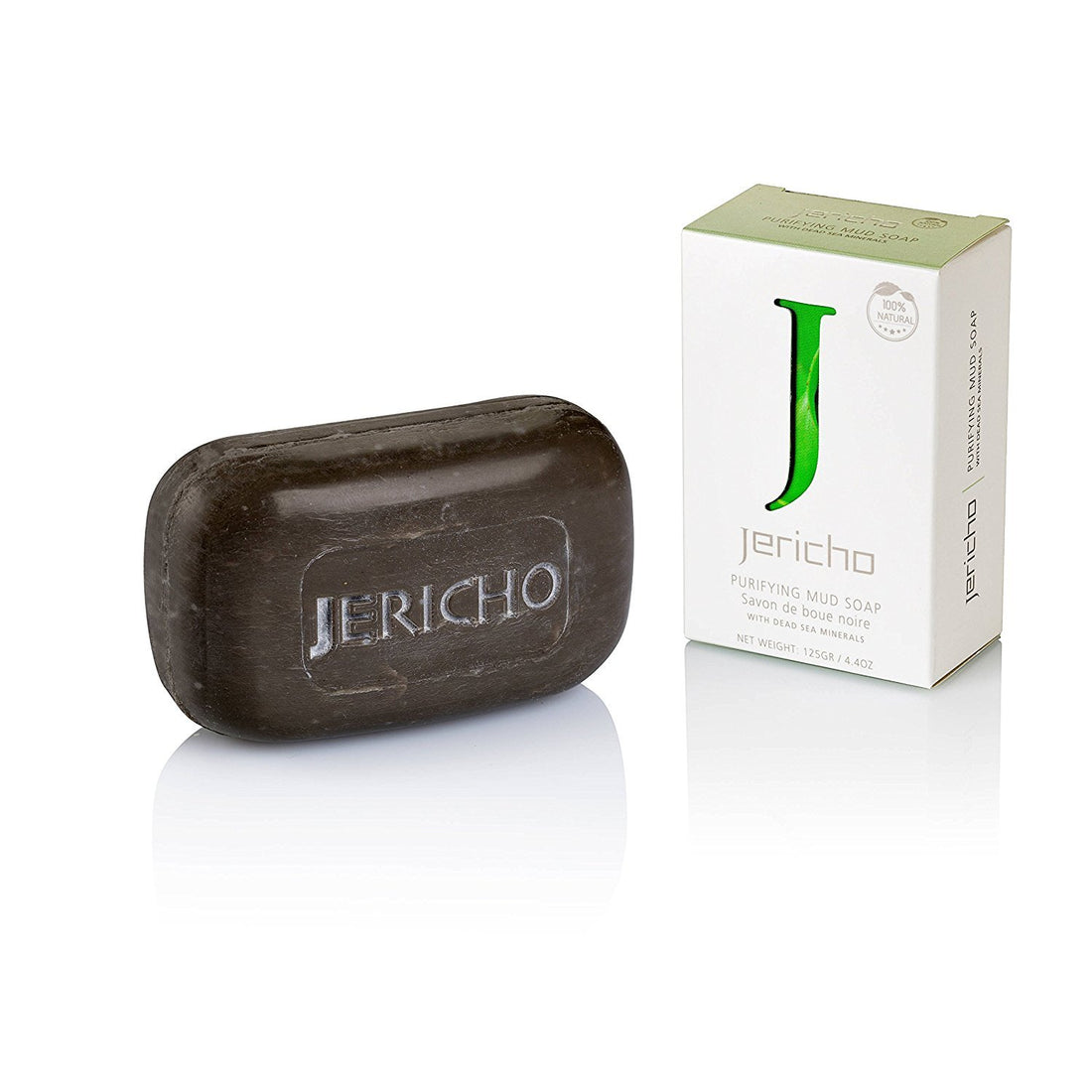 Jericho Dead Sea Black Mud Soap-4.4 Oz.