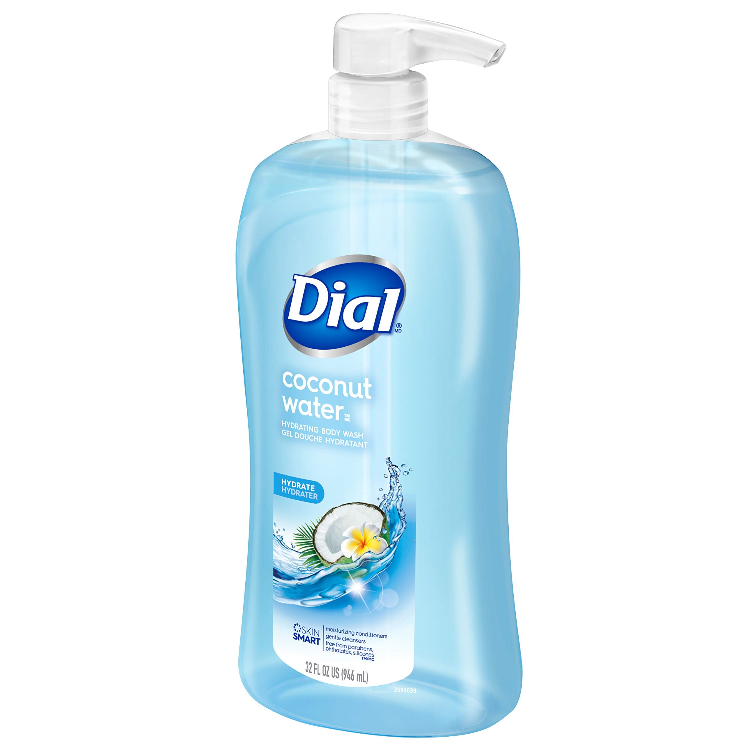Coconut Water : Dial Body Wash, Coconut Water, 32 Ounce
