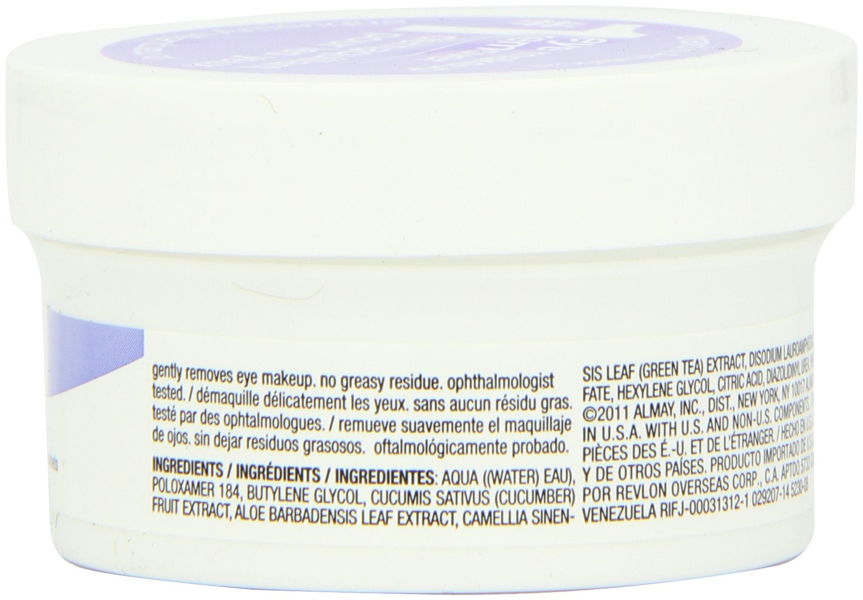 Almay Oil-Free Eye Makeup Remover Pads, 15 Count