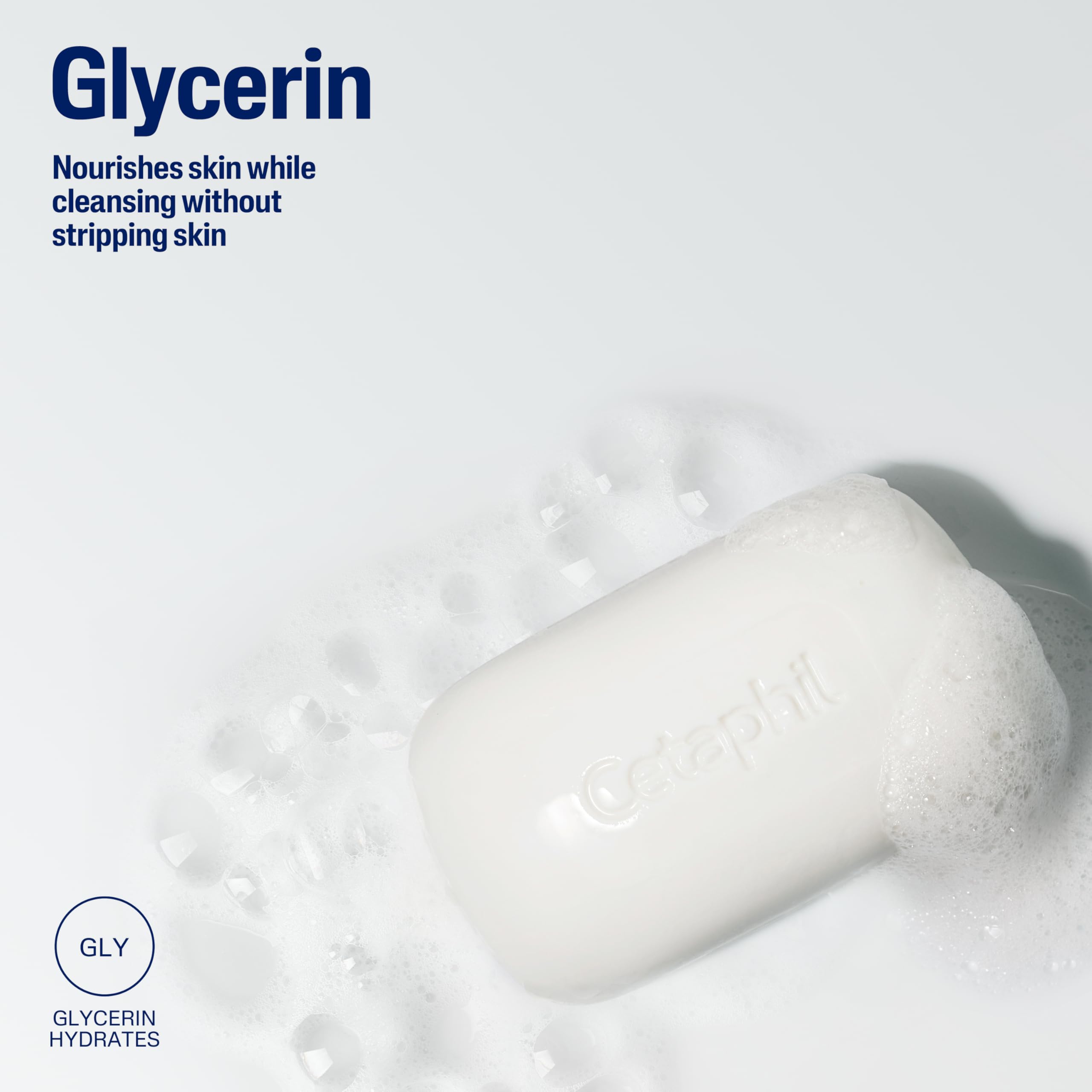 CETAPHIL Gentle Cleansing Bar, 4.5 oz Bar (Pack of 6), Nourishing Cleansing Bar For Dry, Sensitive Skin, Non-Comedogenic, (Packaging May Vary)