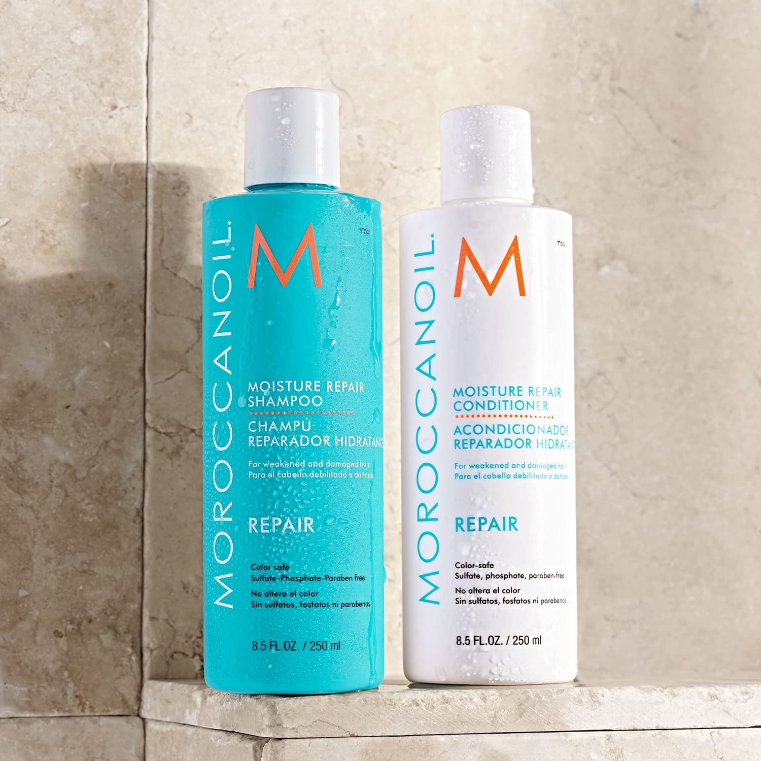 Moroccanoil Moisture Repair Conditioner, Blue, 250 Millilitre - All, Floral