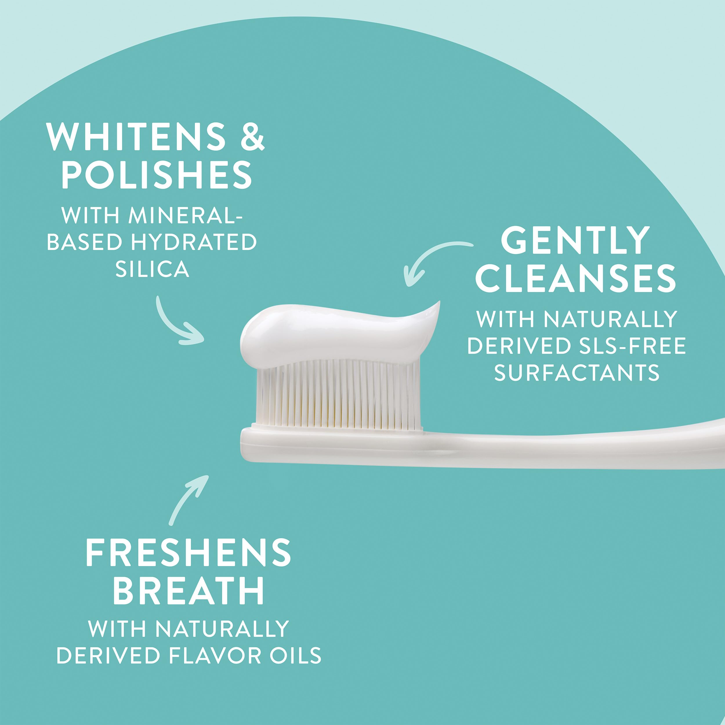 Native Whitening Wild Mint & Peppermint Oil Fluoride Free Toothpaste, 4.1 oz Pack of 3